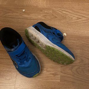 Boy's Saucony Cohesion Blue Tennis Shoes 13.5m